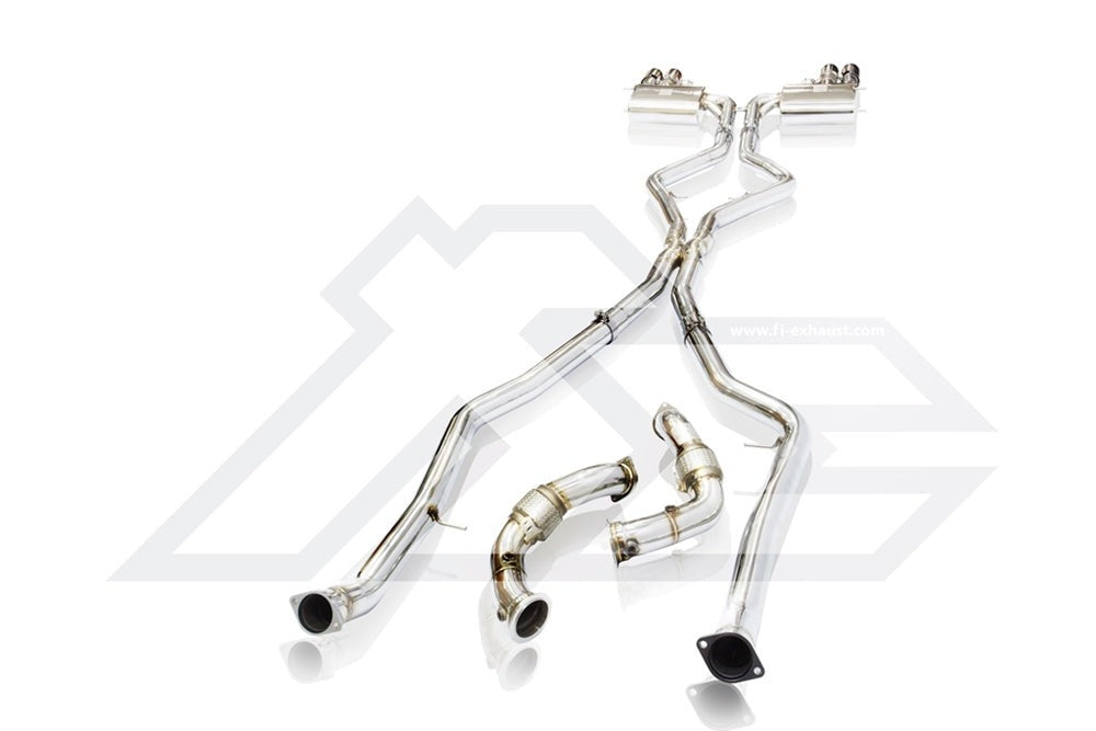 Fi Exhaust Valvetronic Exhaust System For BMW X5M E70 / X6M E71 S63 4.4TT 09-14 - iilumolab