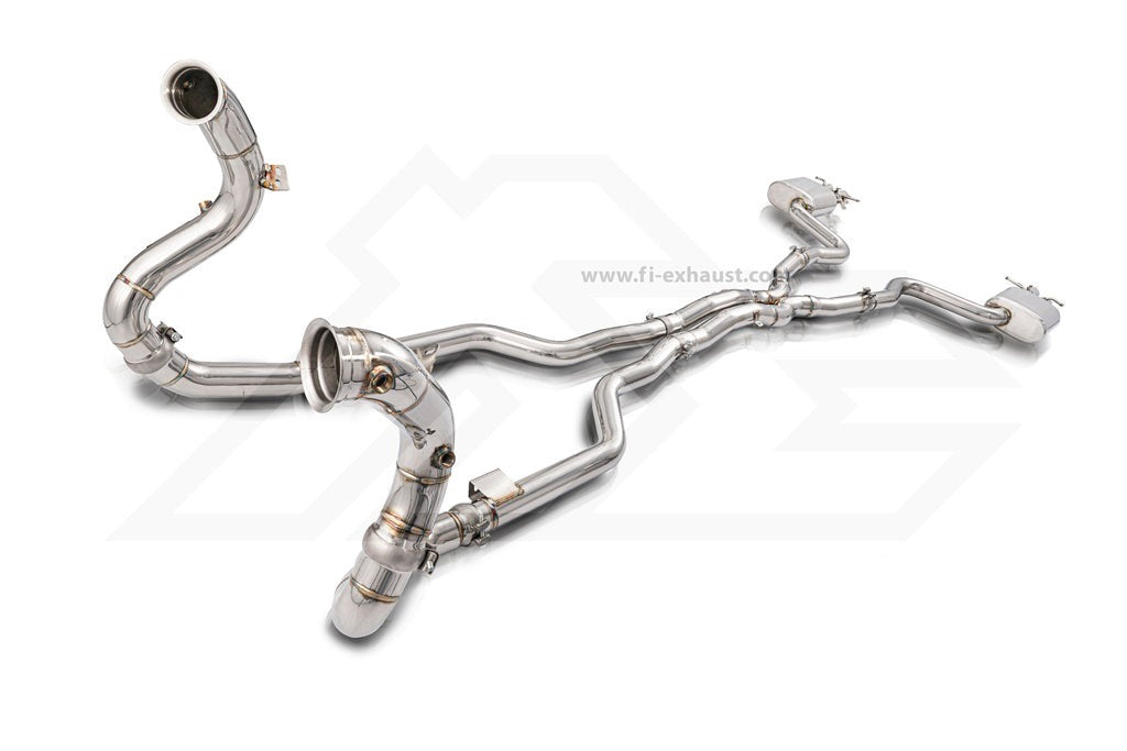 Fi Exhaust Valvetronic Exhaust System For Mercedes Benz AMG C63S W205 4.0TT M177 14-21 - iilumolab