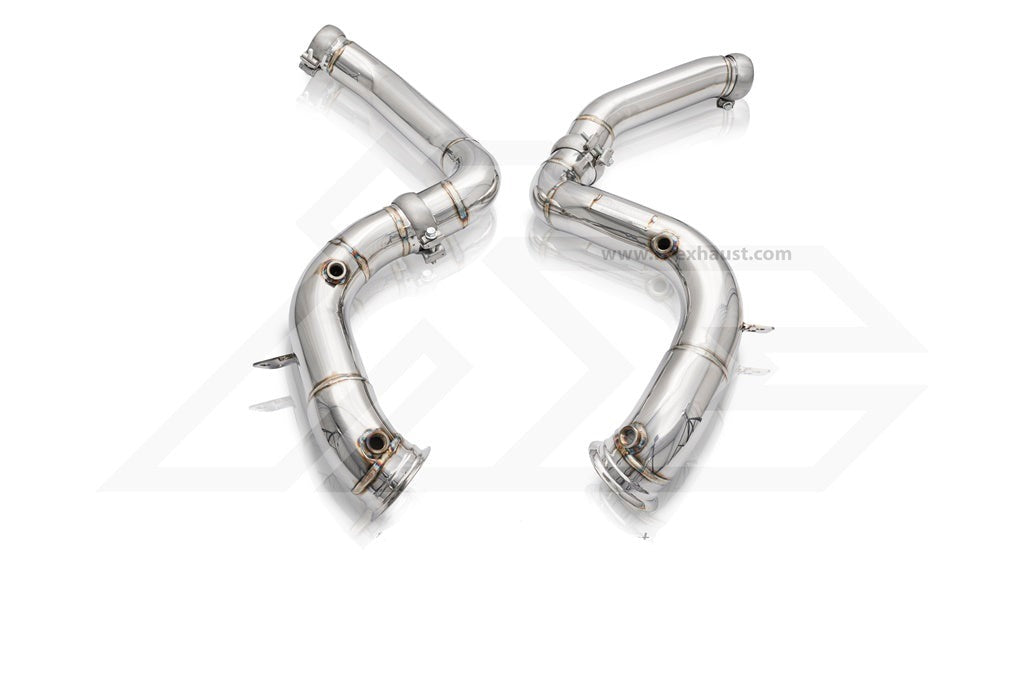Fi Exhaust Valvetronic Exhaust System For Mercedes Benz AMG C63S W205 4.0TT M177 14-21 - iilumolab