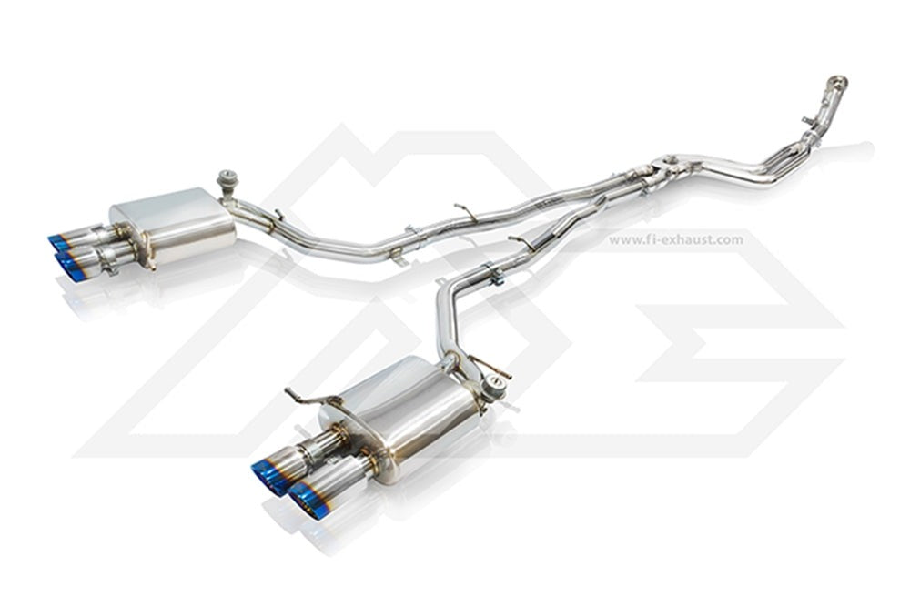 Fi Exhaust Valvetronic Exhaust System For BMW 535i F10 F11 Sedan Wagon N55 3.0T 10-16 - iilumolab