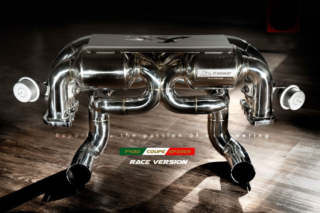 Fi Exhaust Valvetronic Exhaust System For Ferrari F430 Race Version 04-09 - iilumolab