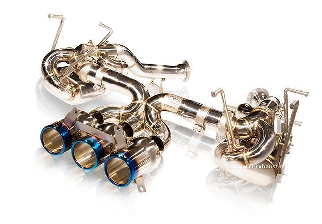 Fi Exhaust Valvetronic Exhaust System For Ferrari 458 Italia / Spider F1 Version 458 9-15 - iilumolab