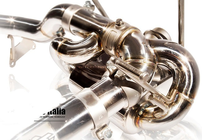Fi Exhaust Valvetronic Exhaust System For Ferrari 458 Italia / Spider F1 Version 458 9-15 - iilumolab