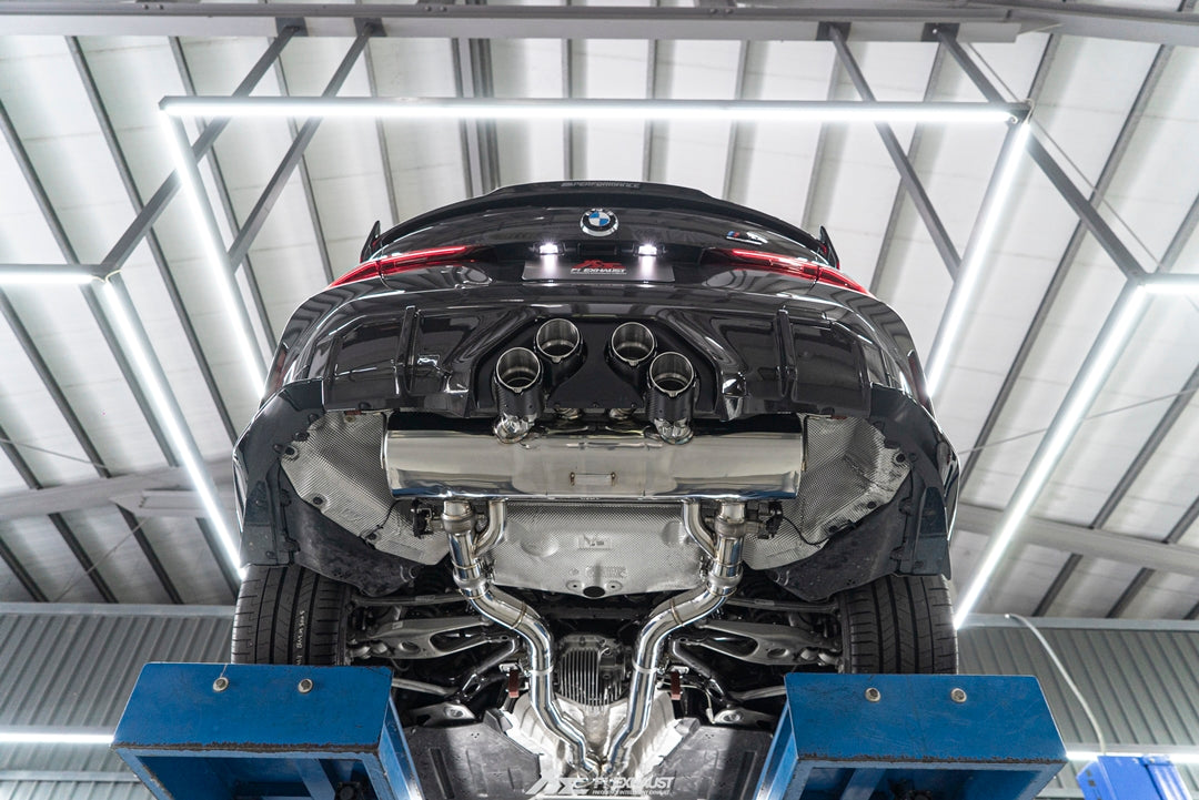 Fi Exhaust Valvetronic Exhaust System For BMW M3 G80 G81 / M4 G82 G83 S58 20+ Sedan Coupe Wagon Convertible (M Performance Diffuser Only) - iilumolab