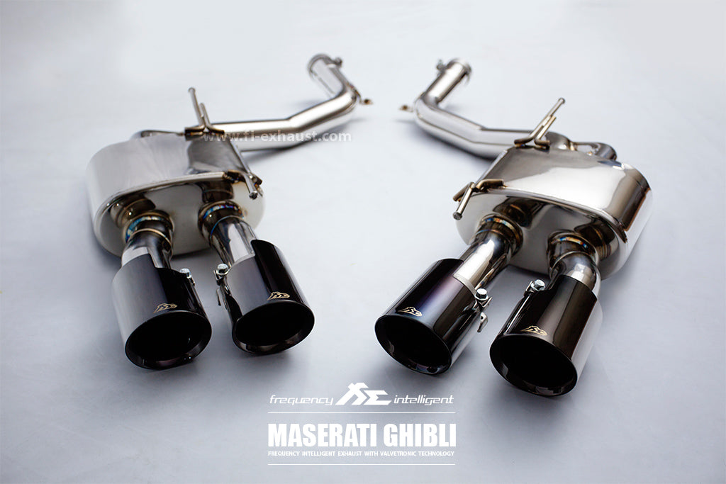 Fi Exhaust Valvetronic Exhaust System For Maserati Ghibli RWD 3.0TT V6 14+ - iilumolab