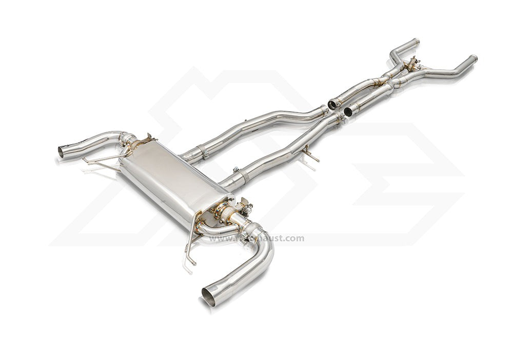 Fi Exhaust Valvetronic Exhaust System For Mercedes Benz AMG GLC63 X253 / C253 4.0TT M276 17+ - iilumolab