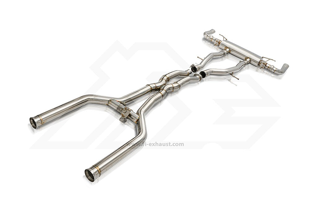 Fi Exhaust Valvetronic Exhaust System For Mercedes Benz AMG GLC63 X253 / C253 4.0TT M276 17+ - iilumolab
