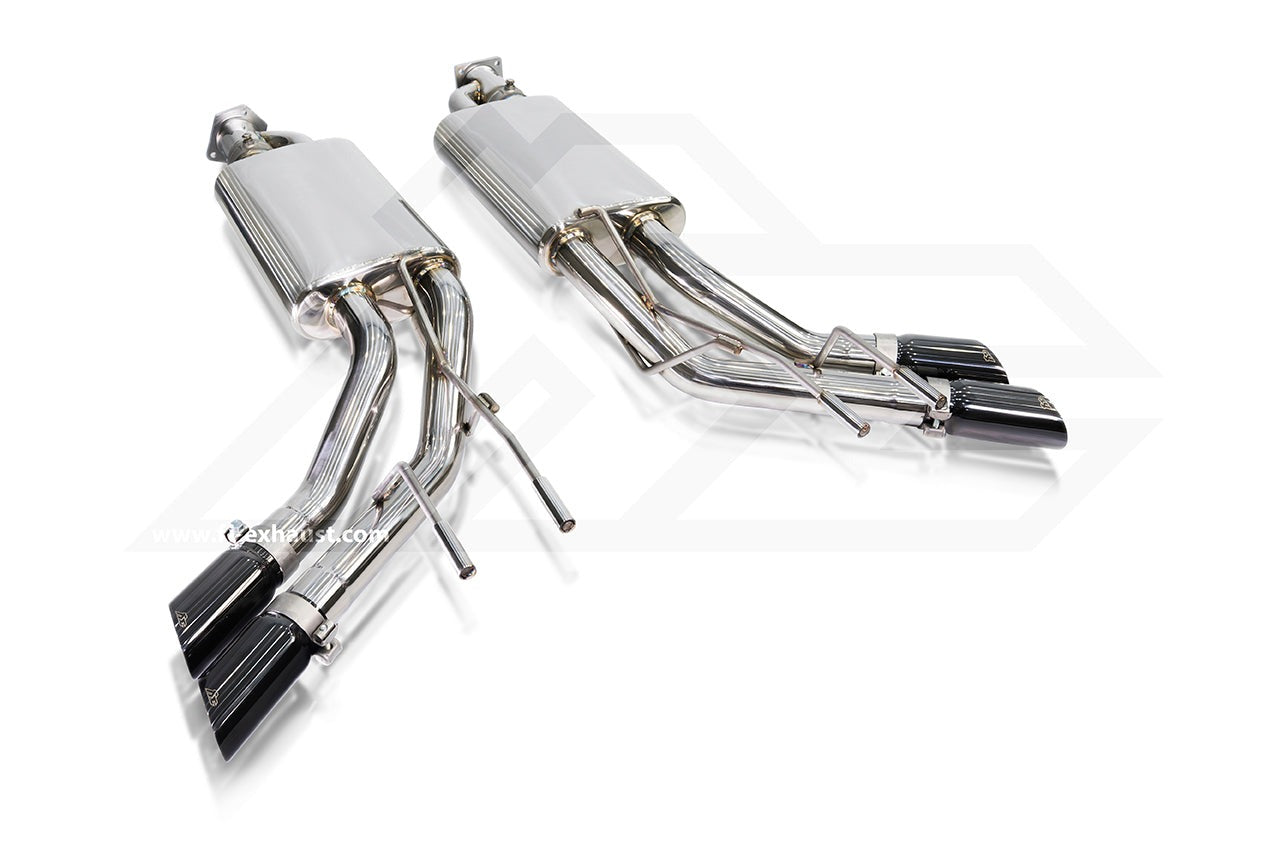 Fi Exhaust Valvetronic Exhaust System For Mercedes Benz AMG G63 Quad Tips W463 5.5TT M157 12-18 - iilumolab