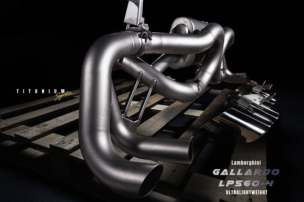 Fi Exhaust Valvetronic Exhaust System For Lamborghini Gallardo LP560-4 Titanium Signature Series 08-13 - iilumolab