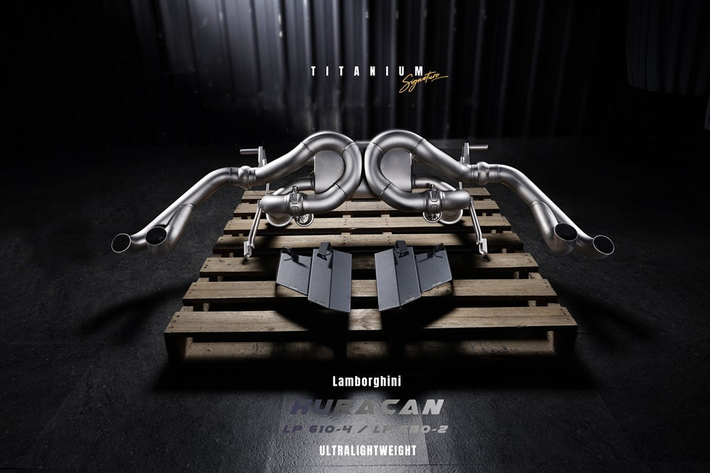 Fi Exhaust Valvetronic Exhaust System For Lamborghini Huracan Titanium Signature Series LP610-4 14+ - iilumolab