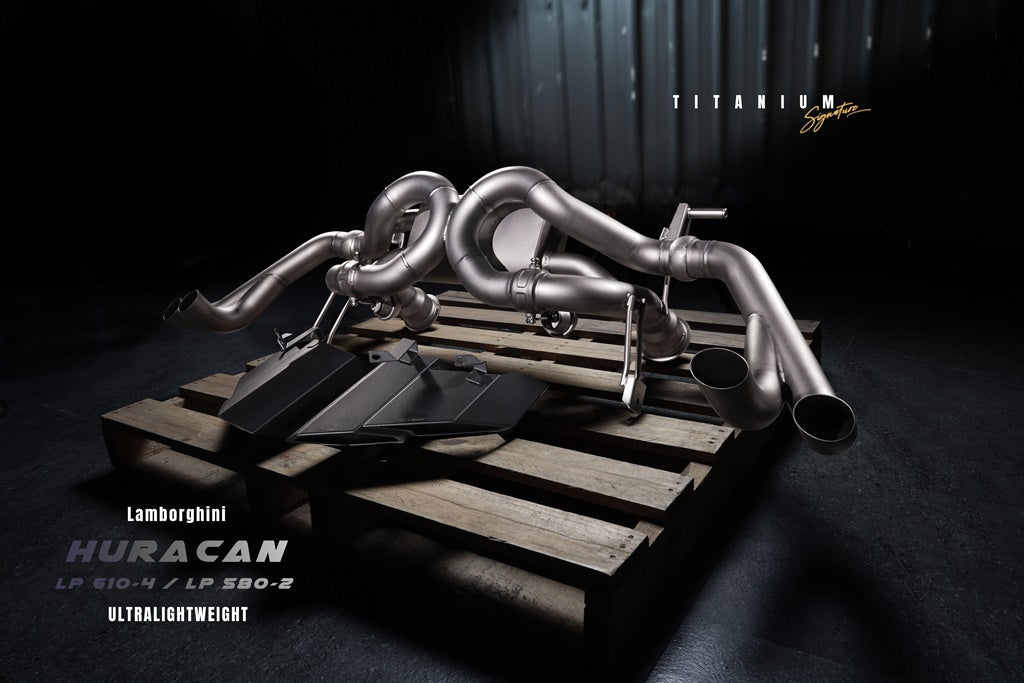 Fi Exhaust Valvetronic Exhaust System For Lamborghini Huracan Titanium Signature Series LP610-4 14+ - iilumolab