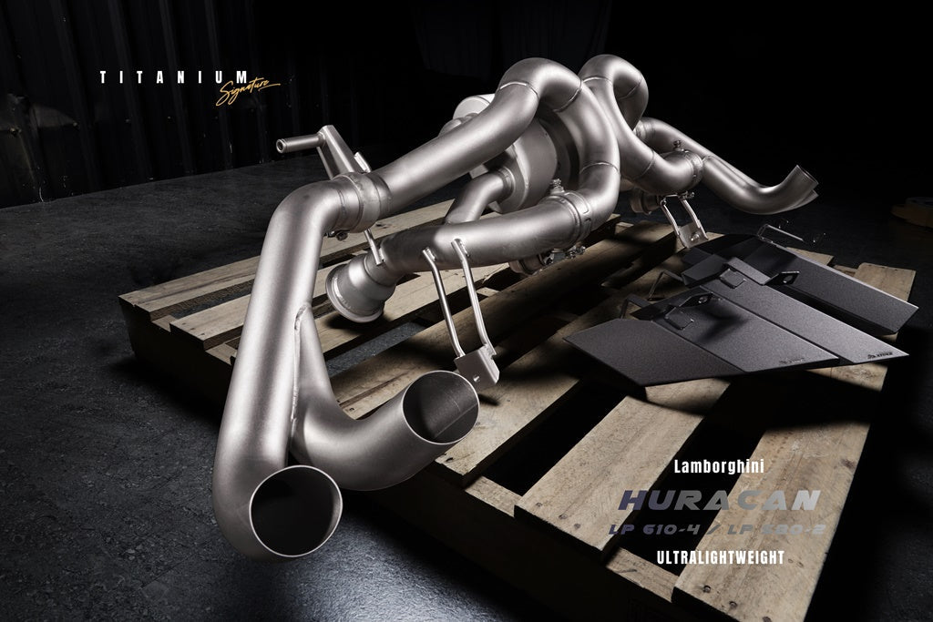 Fi Exhaust Valvetronic Exhaust System For Lamborghini Huracan Titanium Signature Series LP610-4 14+ - iilumolab