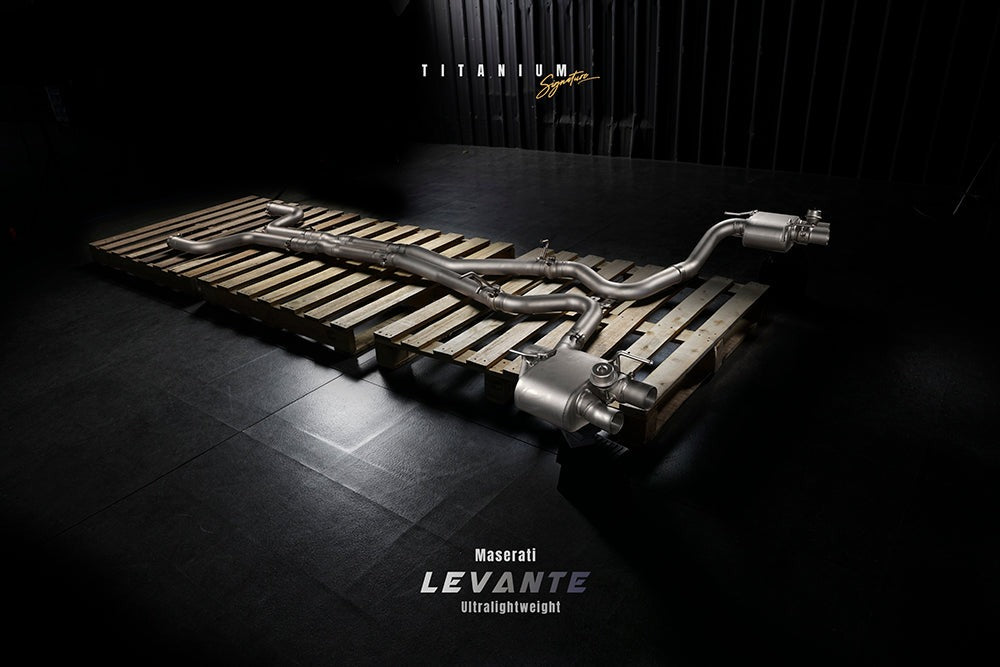Fi Exhaust Valvetronic Exhaust System For Maserati Levante S Titanium Signature Series 3.0TT V6 17+ - iilumolab