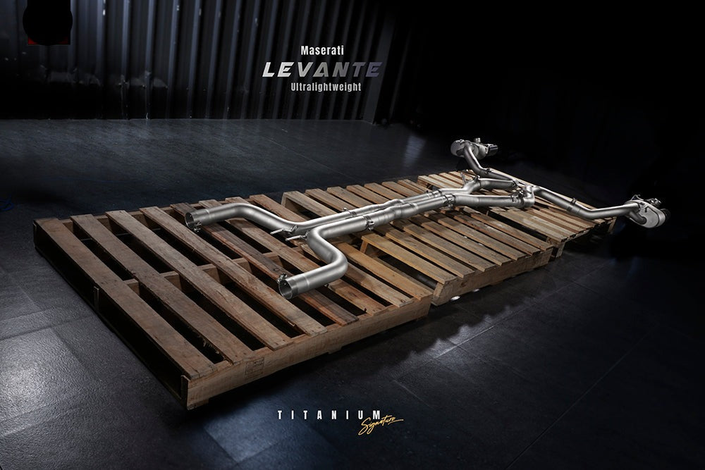 Fi Exhaust Valvetronic Exhaust System For Maserati Levante S Titanium Signature Series 3.0TT V6 17+ - iilumolab
