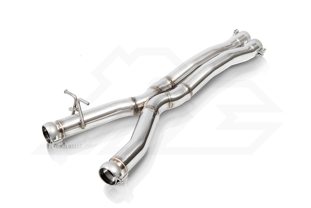 Fi Exhaust Valvetronic Exhaust System For Mercedes Benz AMG C400 C450 C43 3.0TT W205 M276 14-21 - iilumolab