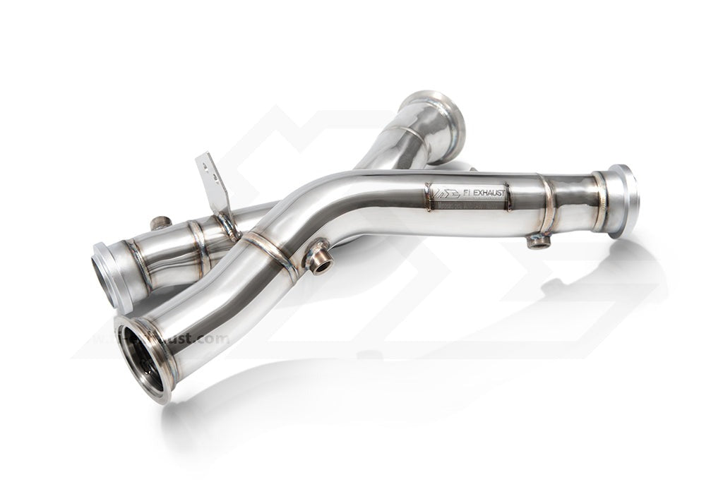 Fi Exhaust Valvetronic Exhaust System For Mercedes Benz AMG C400 C450 C43 3.0TT W205 M276 14-21 - iilumolab