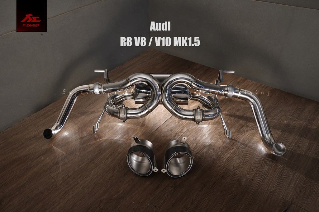 Fi Exhaust Valvetronic Exhaust System For Audi R8 MK1.5 V10 13-15 - iilumolab