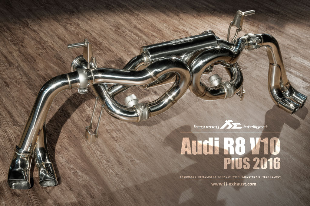 Fi Exhaust Valvetronic Exhaust System For Audi R8 V10 / Plus MK2 16-18 - iilumolab