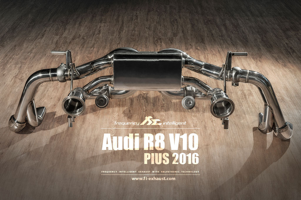 Fi Exhaust Valvetronic Exhaust System For Audi R8 V10 / Plus MK2 16-18 - iilumolab