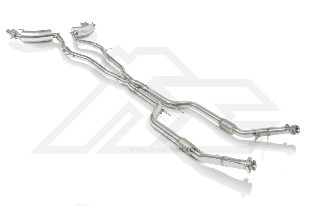 Fi Exhaust Valvetronic Exhaust System For Mercedes Benz AMG S63 Coupe C217 5.0TT M157 13-17