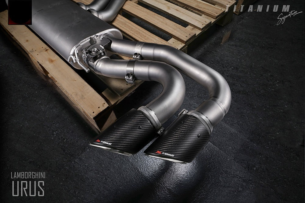Fi Exhaust Valvetronic Exhaust System For Lamborghini Urus Titanium Signature Series 18+ - iilumolab