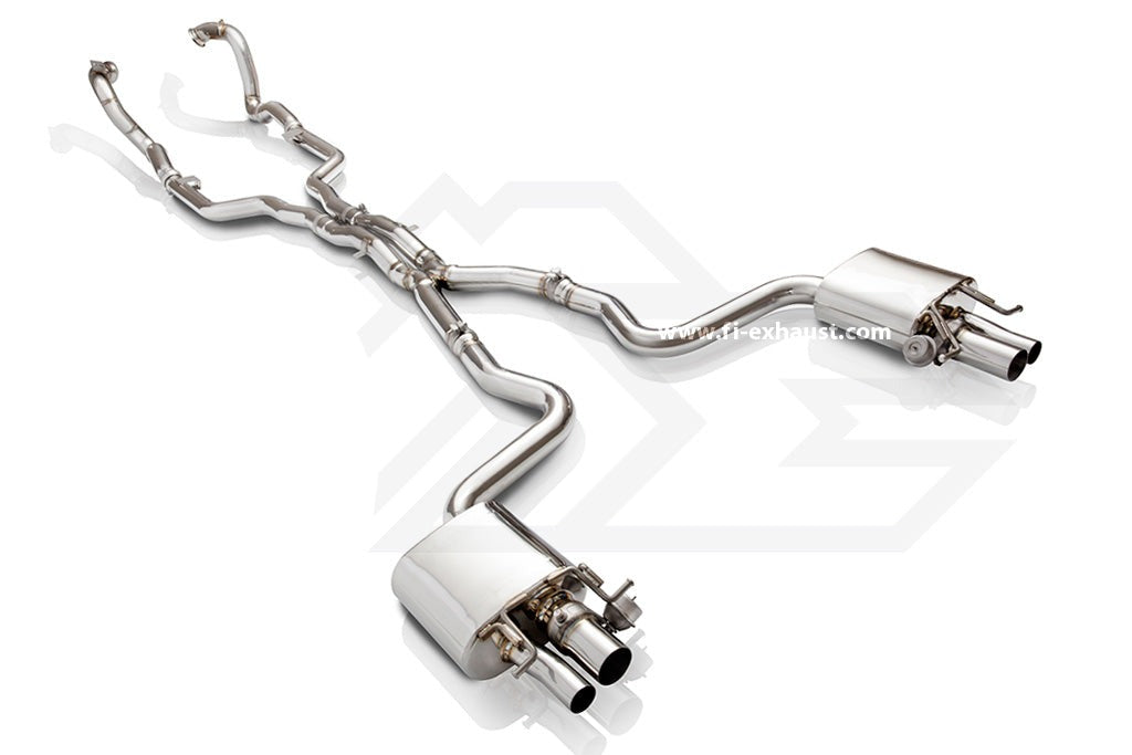 Fi Exhaust Valvetronic Exhaust System For Mercedes Benz AMG C63 W205 4.0TT M177 14-21 - iilumolab