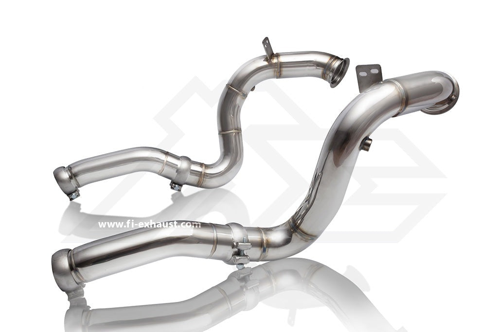 Fi Exhaust Valvetronic Exhaust System For Mercedes Benz AMG C63 W205 4.0TT M177 14-21 - iilumolab