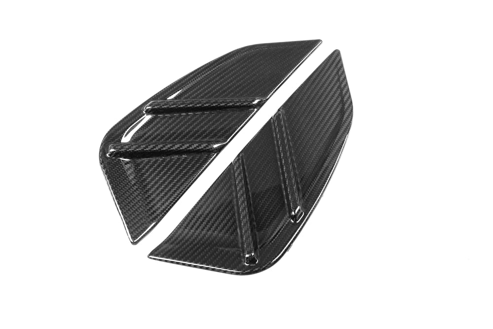 M-Performance Style Fender Vent Cover Pre Pregged Dry Carbon For BMW M3 G80 G81 20+