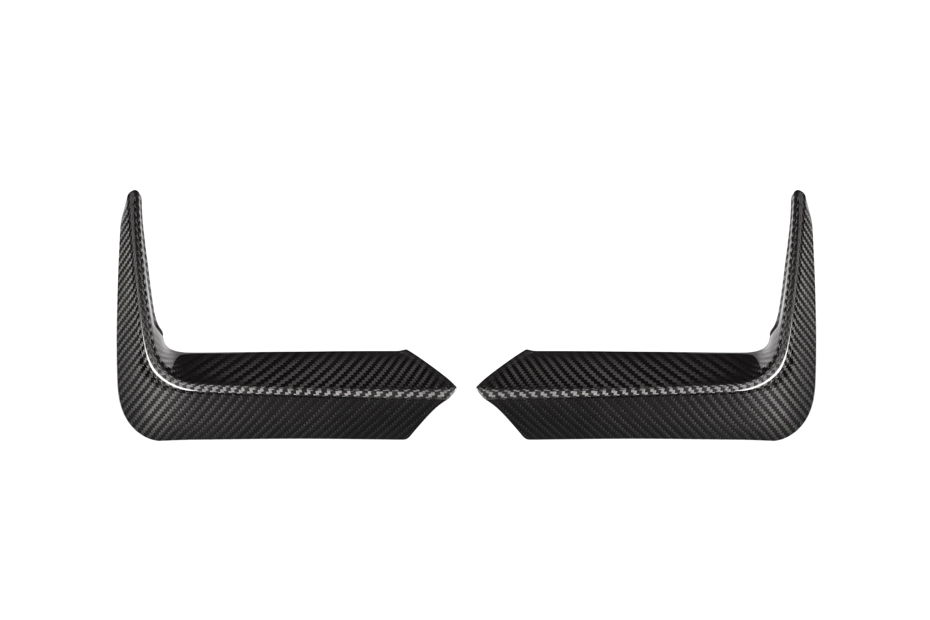 MP Style Rear Bumper Splitters Pre Pregged Dry Carbon for BMW M3 F80 / M4 F82/F83 2014-2020