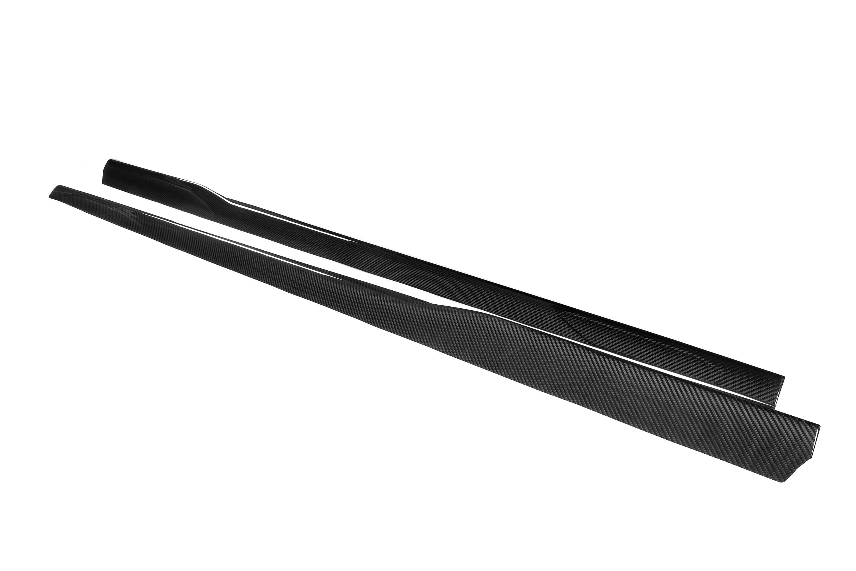 Sooqoo Pre Pregged Dry Carbon Fiber Side Skirt for BMW i4 Series G26 2021+