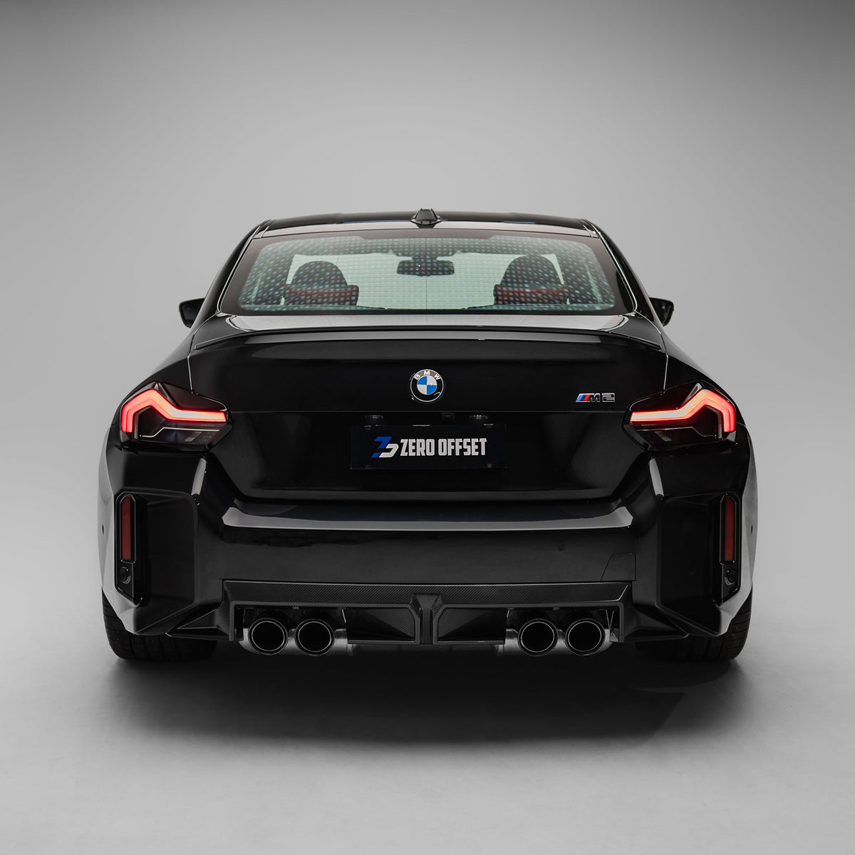 CS Style Pre Pregged Dry Carbon Rear Diffuser for BMW M2 G87 2023+