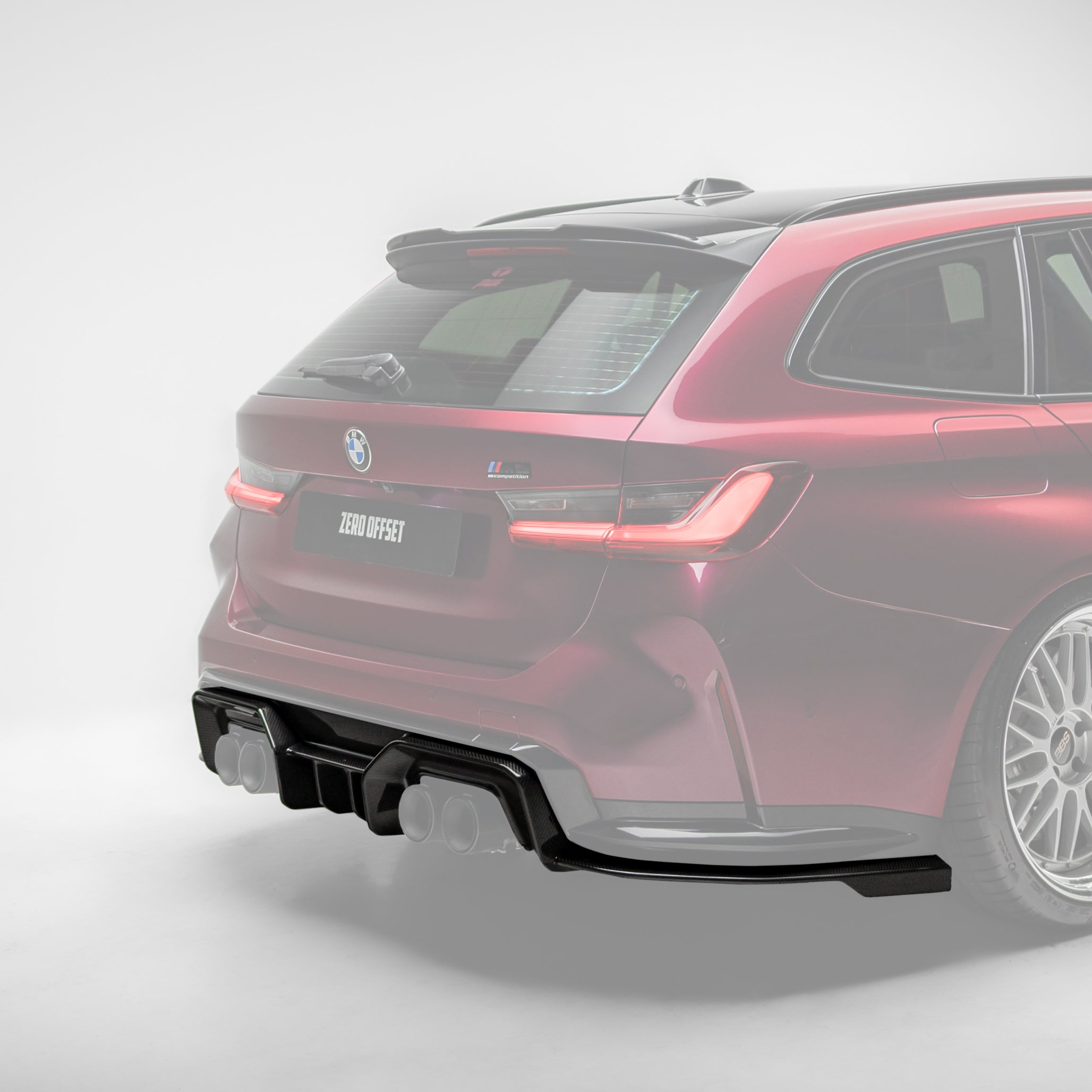 BMW G80 G81 M3 Dry Carbon Fiber Rear Diffuser V1 2020+