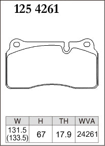 DIXCEL Rear Brake Pads for BMW M2 (F87) / M3 (F80) / M4 (F82) – 2NH - iilumolab