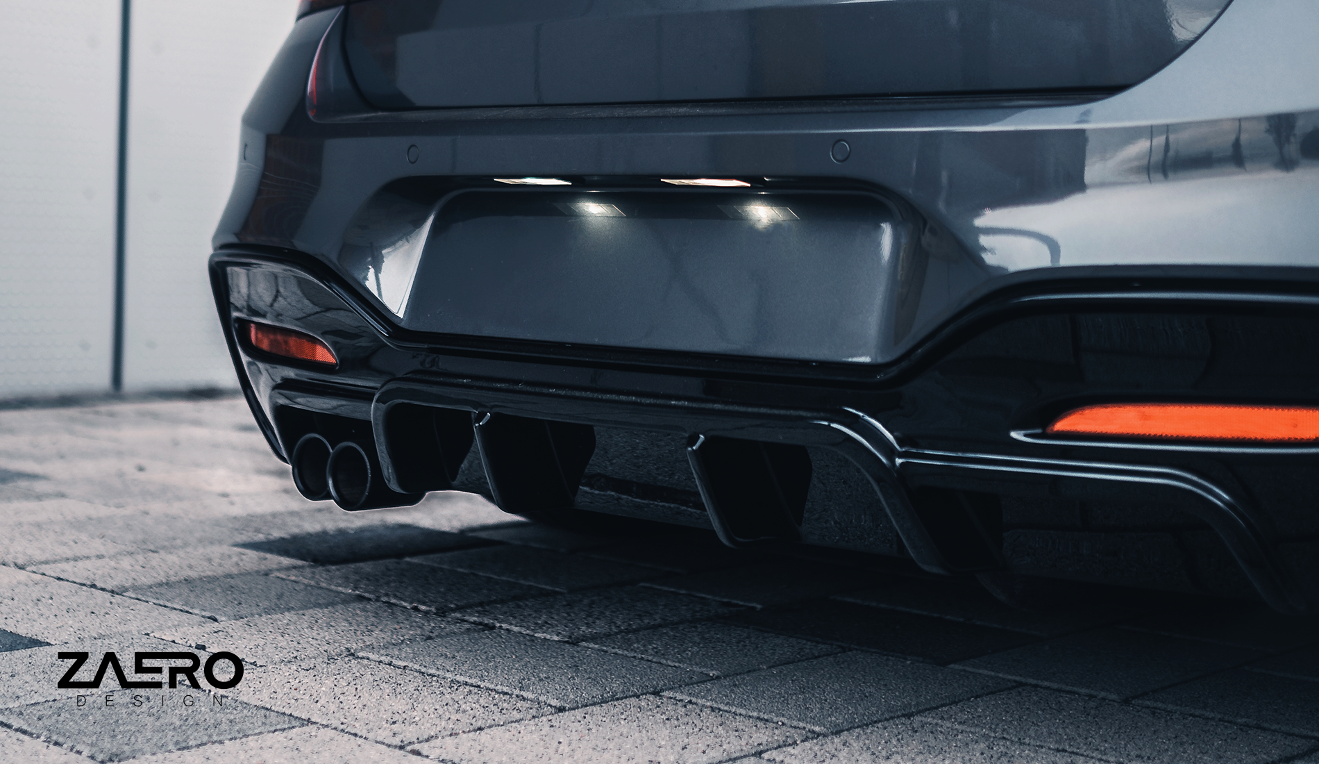 Zaero Designs EVO-1 Diffuser for BMW 1 Series F20 (LCI)[Single Exit] 2016-2019