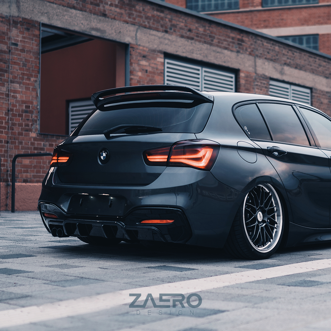 Zaero Designs EVO-1 Diffuser for BMW 1 Series F20 (LCI)[Single Exit] 2016-2019 - iilumolab