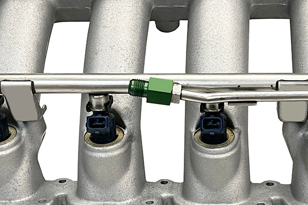 Radium Engineering M14 Inverted Flare to 6AN Adapter Fitting Short (Mitsubishi Style)