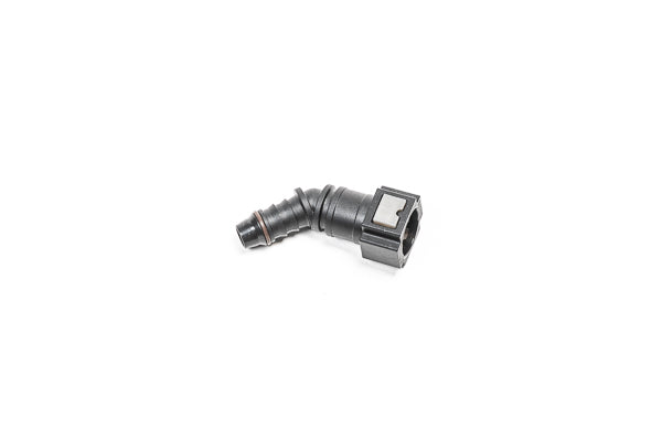Radium Engineering 5/16" SAE Female to 45° 3/8" Barb Fitting