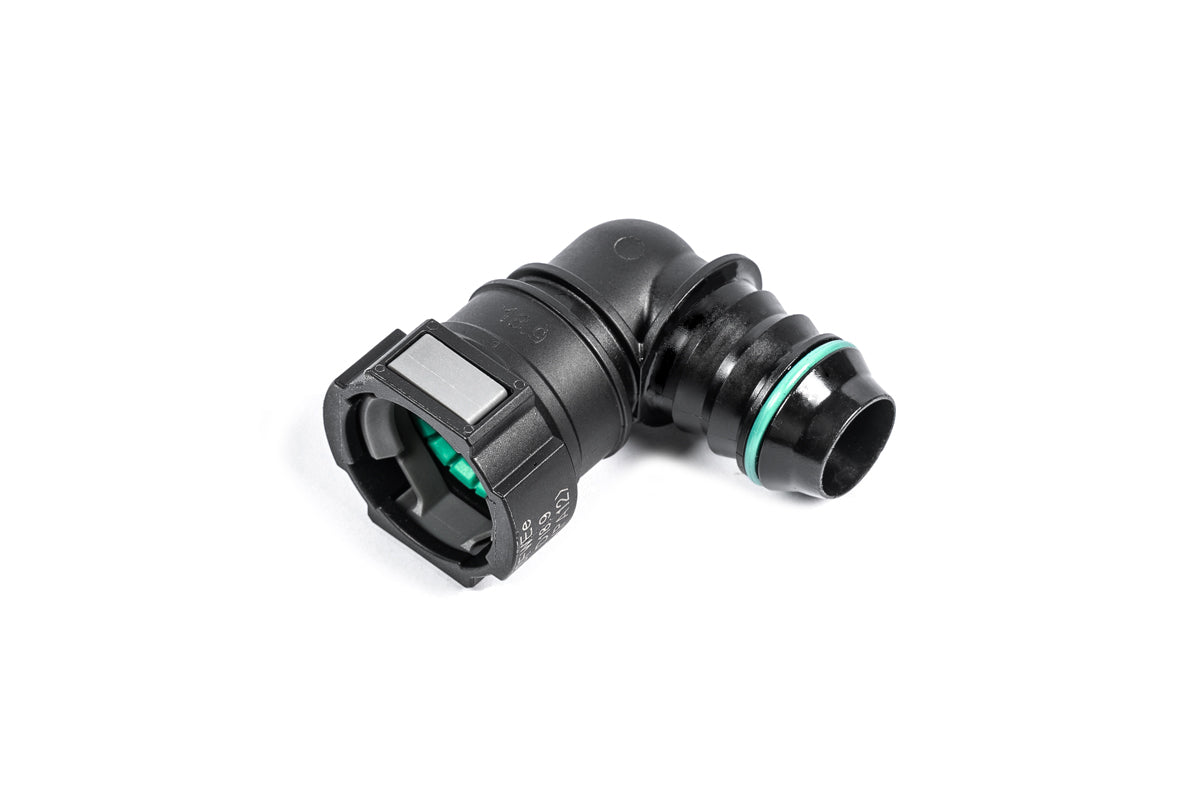 Radium 3/4" SAE Female to 90° 3/4" Barb Fitting