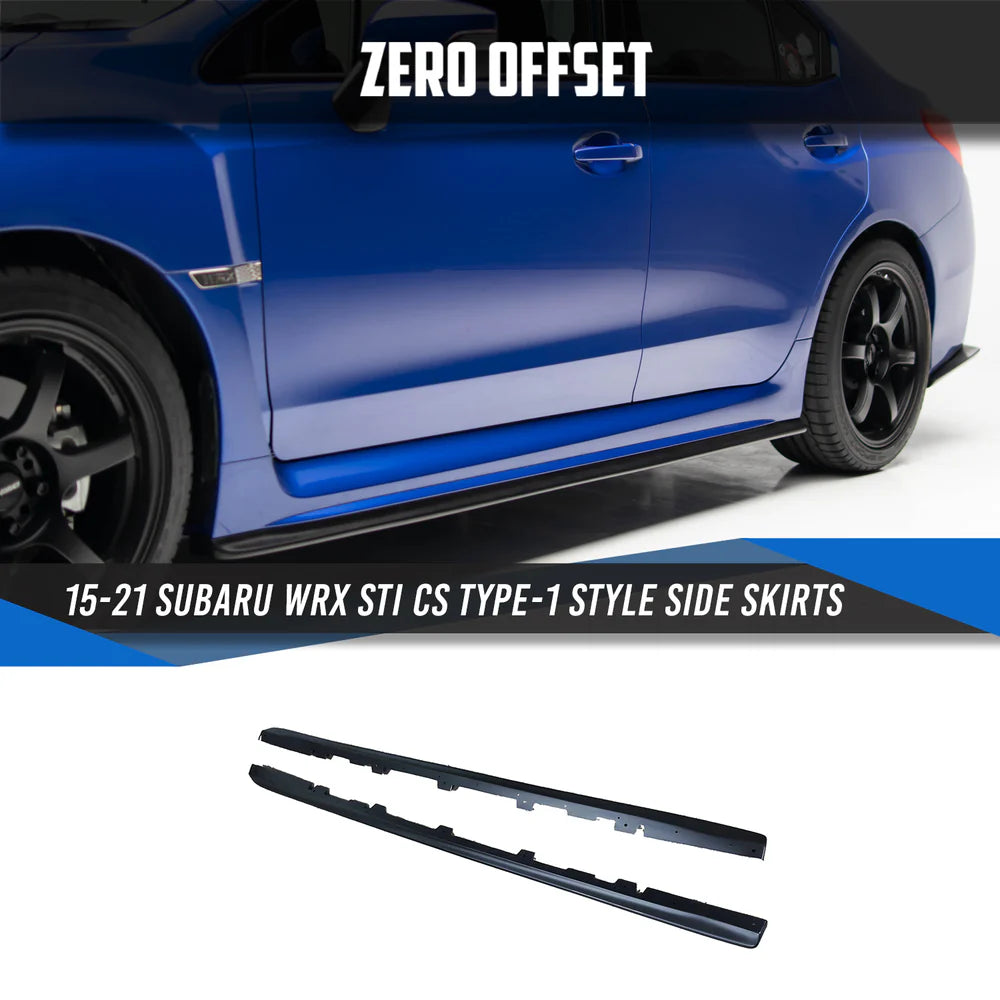 CS Style Side Skirts for Subaru WRX STI VA 2014-2021