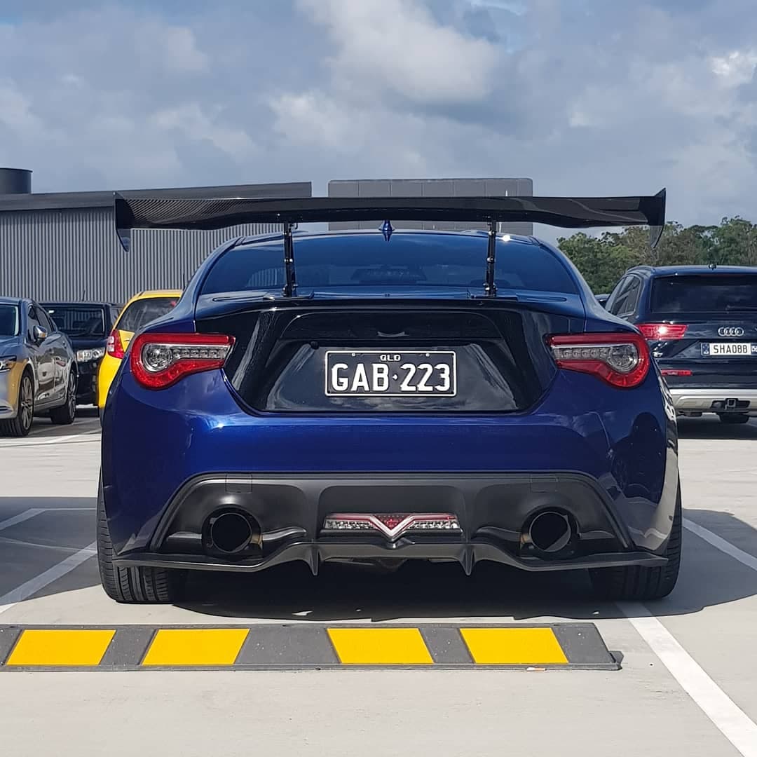 TRD V2 Style Rear Diffuser for Toyota 86 2017-2021