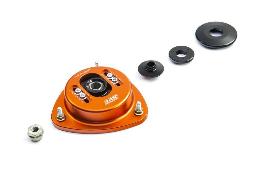 AST Front Top Mount for Mitsubishi EVO 4/5/6 (30mm Raised) - TMA-M03-B1-20F