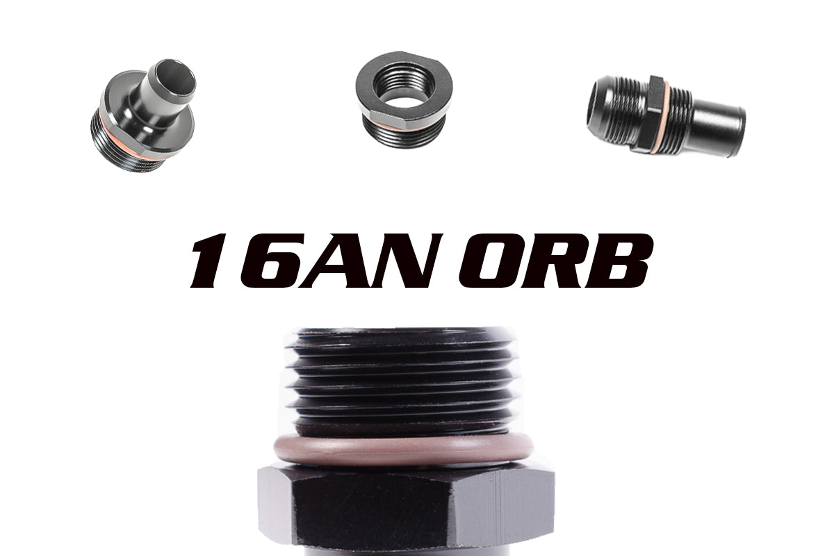Radium 16AN ORB Male to 10AN ORB Female Coupler