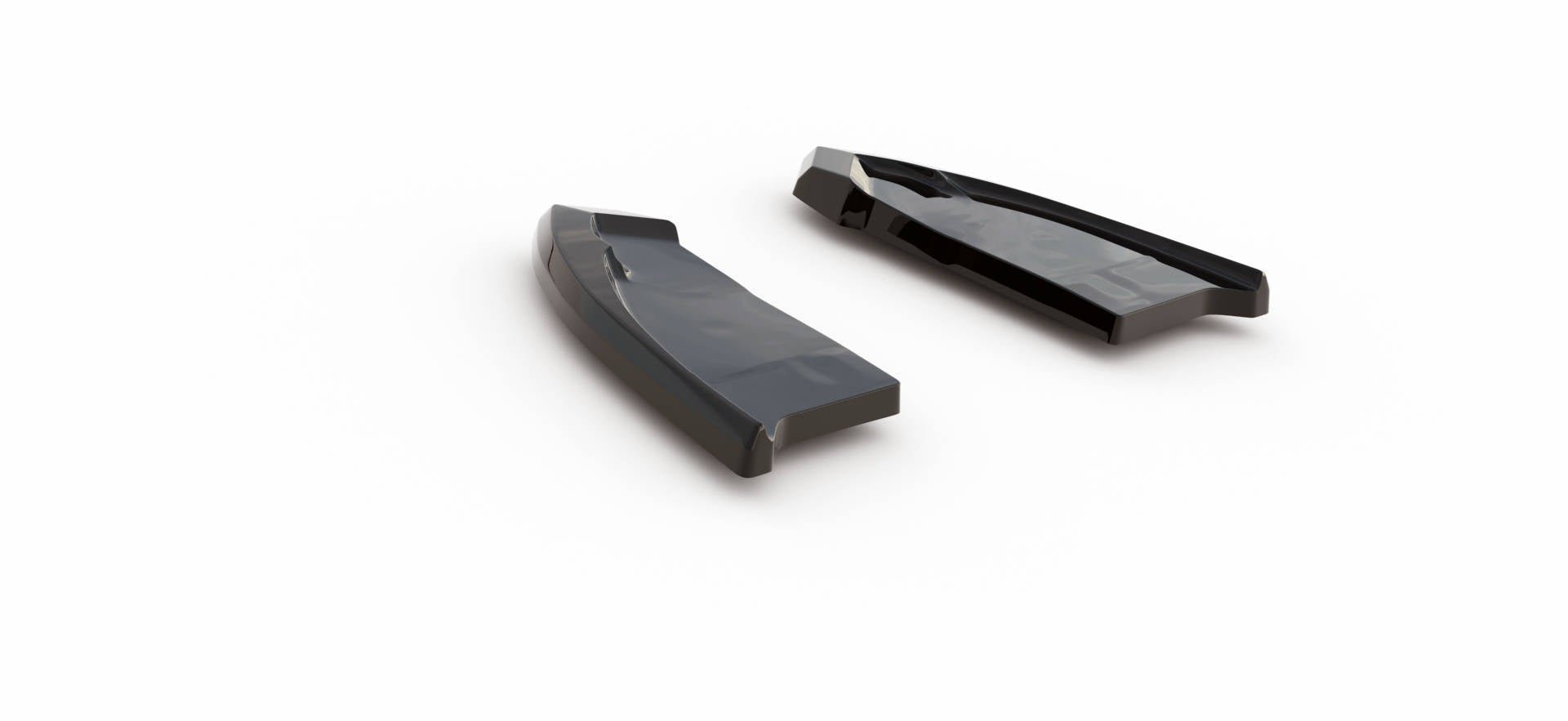 Maxton Design Rear Side Splitters Volkswagen T-Roc R / R-Line Mk1 Facelift
