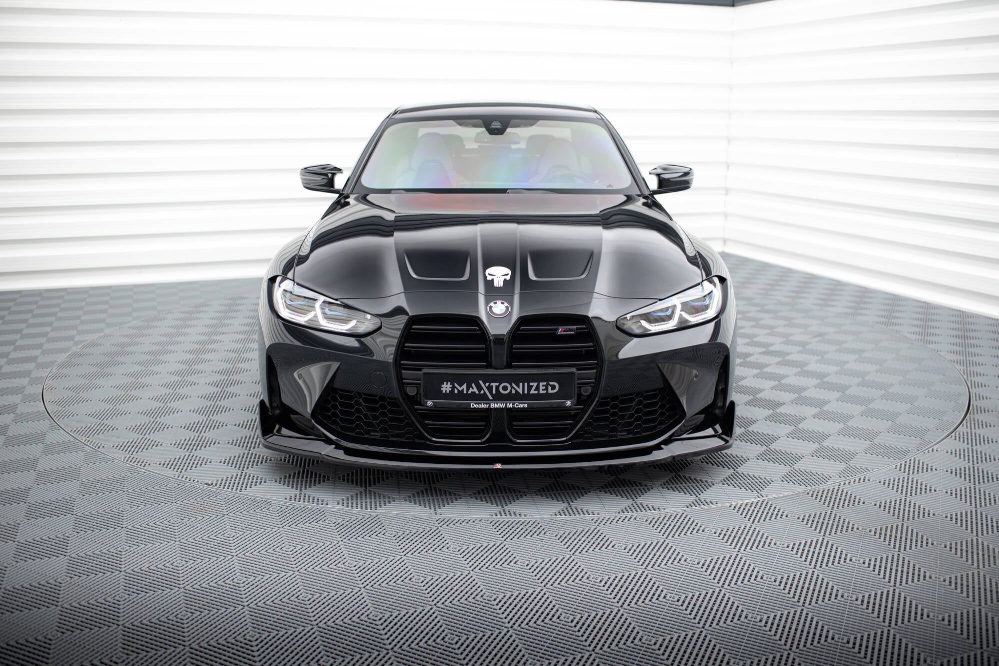 Maxton Design Front Splitter V.4 CSL Look BMW M4 G82 / M3 G80