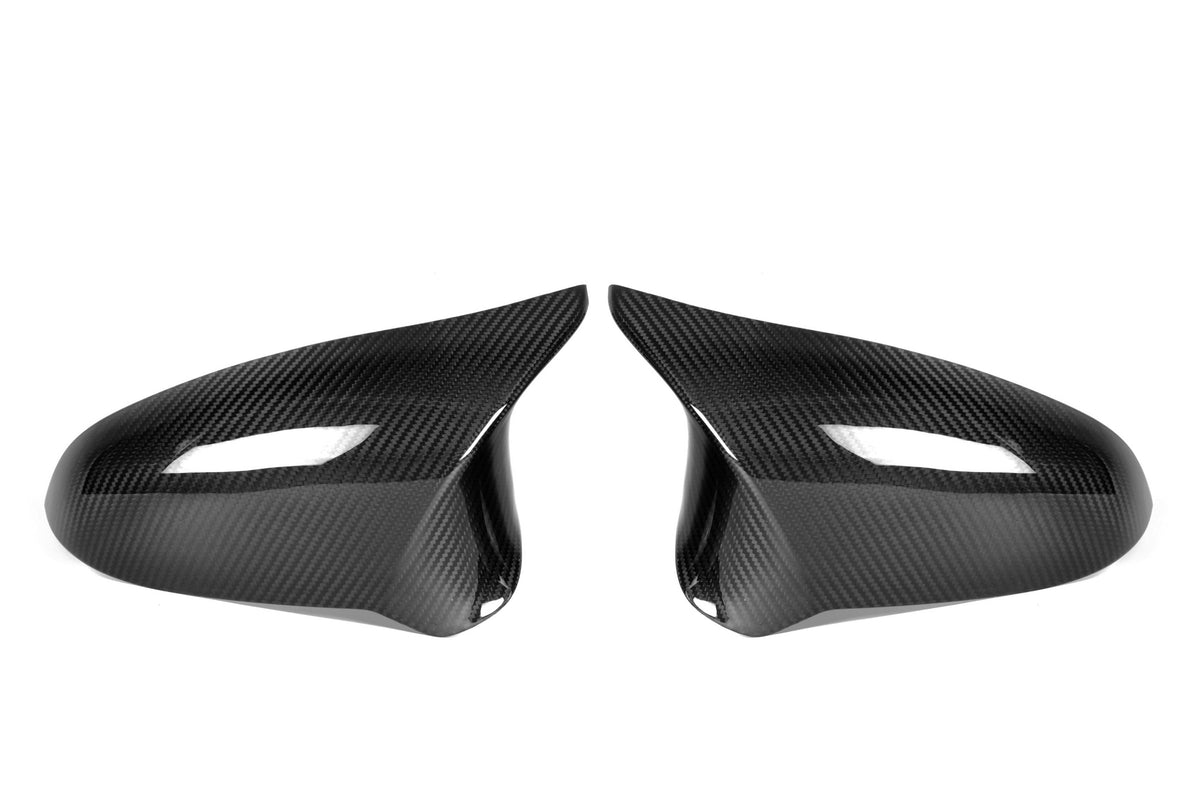 M-Performance Style Pre Pregged Dry Carbon Fiber Mirrors Caps for BMW M2 Comp F87 / M3 F80 / M4 F82 F83