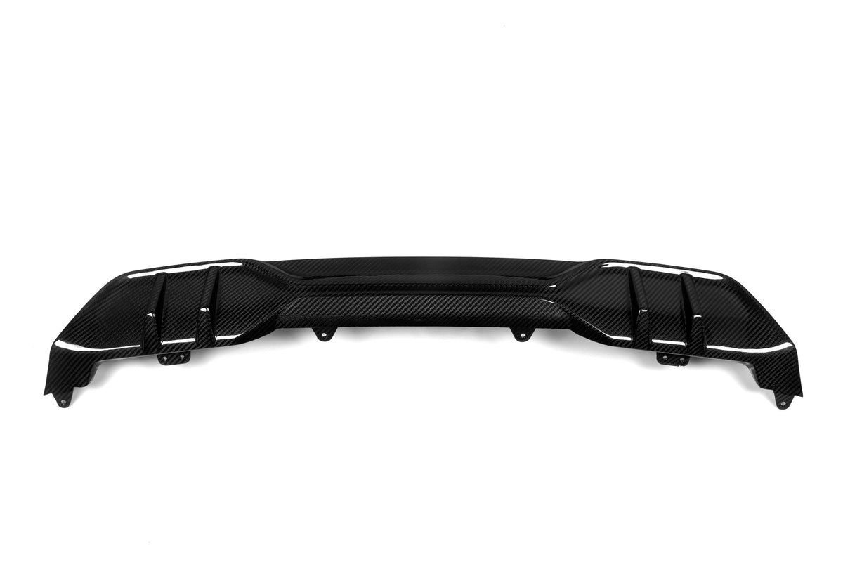 M Performance Style Pre Pregged Dry Carbon Fiber Rear Diffuser for BMW X5 G05 Pre LCI & LCI 2018+