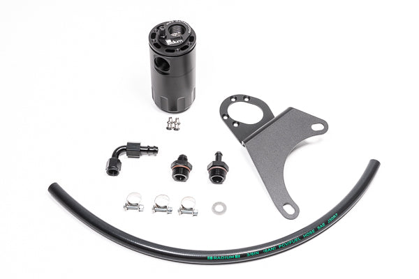 Radium Engineering Fluid Lock PCV Catch Can Kit for Mitsubishi Evo 7-9