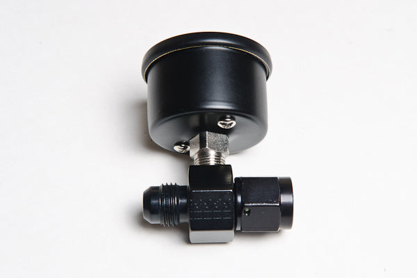 Radium Fuel Pressure Gauge w/ 6AN Inline Adapter
