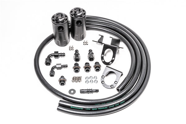 Radium Dual Fluid Lock Catch Can Kit, Toyota Tundra (2007-2021)