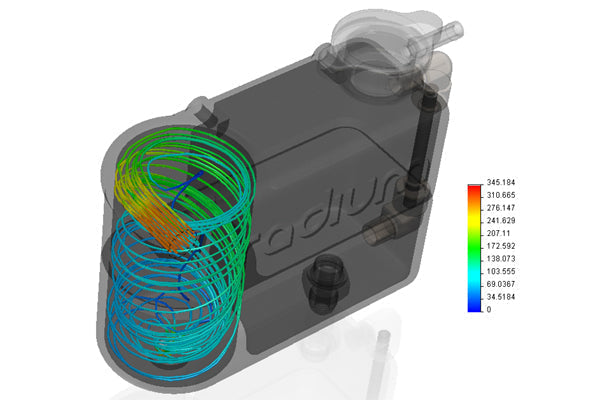 Radium Engineering Coolant Expansion Swirl Tank for Lotus Elise / Exige 2006-2011 2ZZ-GE